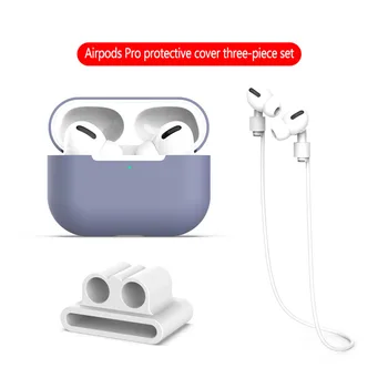 3 in1 Fülhallgató Esetben Zsinór Karabiner védőtok Apple Airpods Pro Fedő Fejhallgató Fedezni Airpods3 Kellékek Készletek