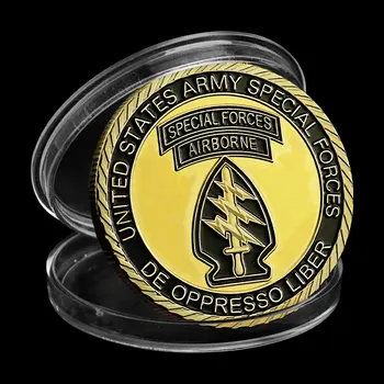 Egyesült Államok hadseregének Különleges Erők Szuvenír Aranyozott Osztály A Hadsereg 1DB Emlékérme Kihívás Érme