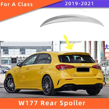 Hátsó Spoiler Mercedes Benz W177 Egy Osztály 2019-2021 A180 A200 A220 A250 Ferdehátú A35 Sytle ABS Hátsó Szárny Ajak Csomagtartó Spoiler