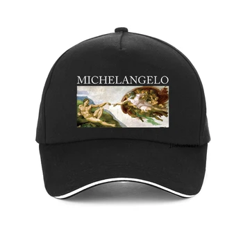 Nyári esztétikai nők kalapot vaporwave Michelangelo Baseball sapka unisex divat új harajuku pop snapback sapka